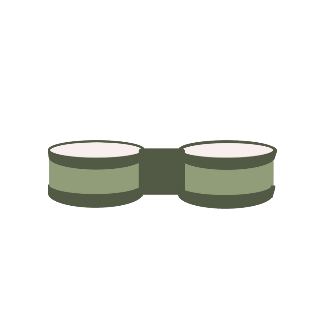 West Village Bow - Military Green