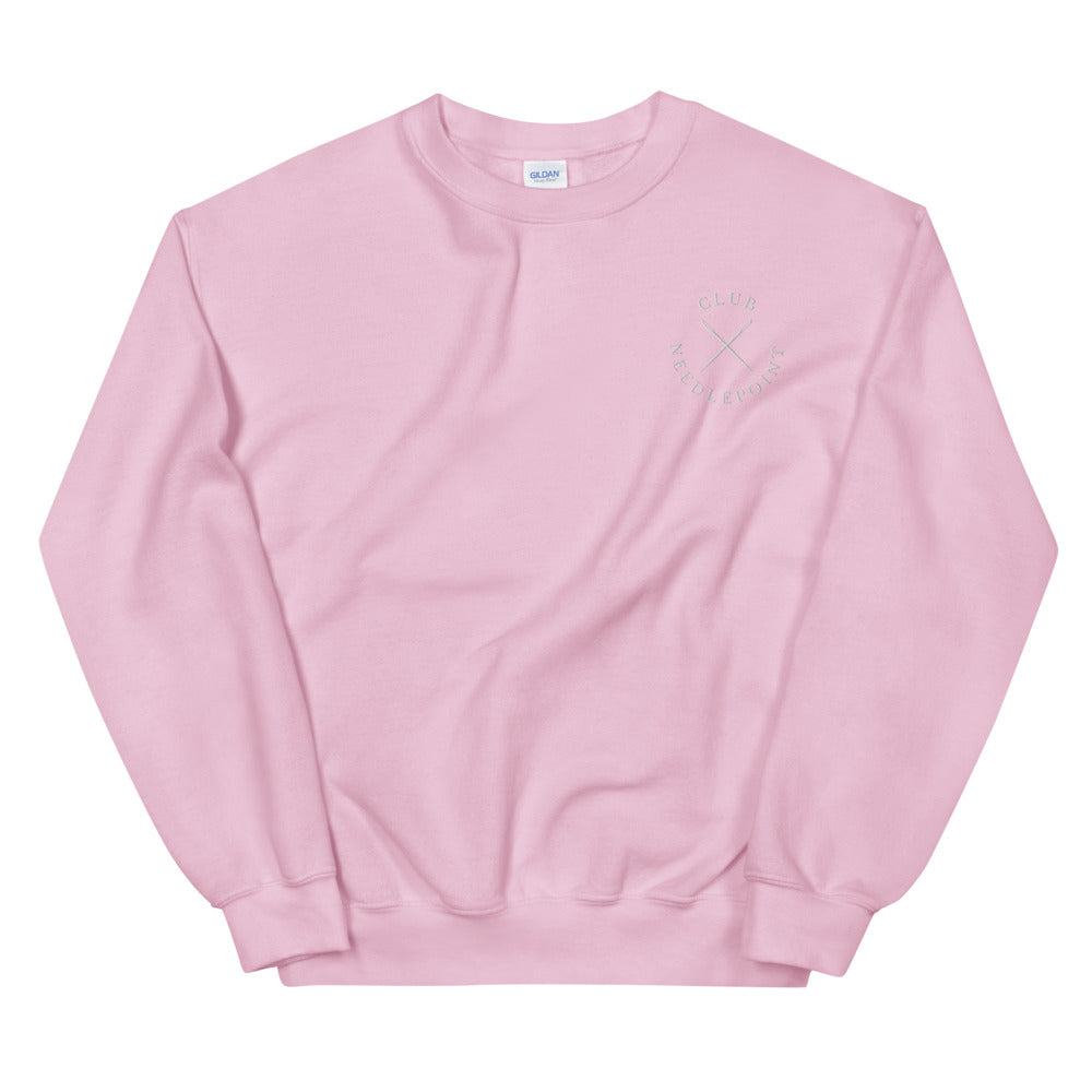 Club Needlepoint Sweatshirt